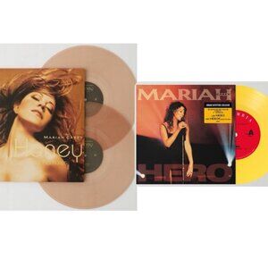 2 NEW MARIAH CAREY VINYLS